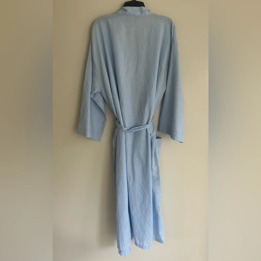 VINTAGE PIERRE CARDIN Kimono Robe Belted Retro Unisex Lightweight Lounge | L/XL